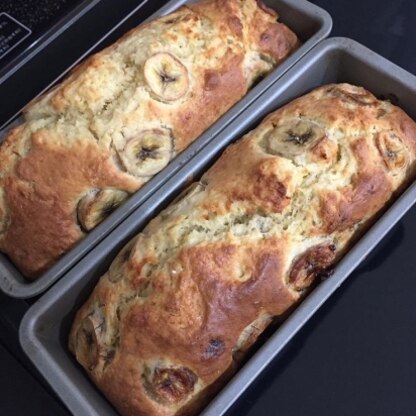 バナナ救済に！美味しくてあっという間に食べちゃいました！また作ります。